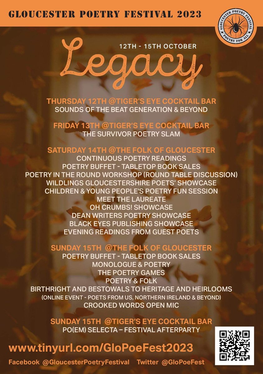 Times to be confirmed, are you ‘Poet Ready’?