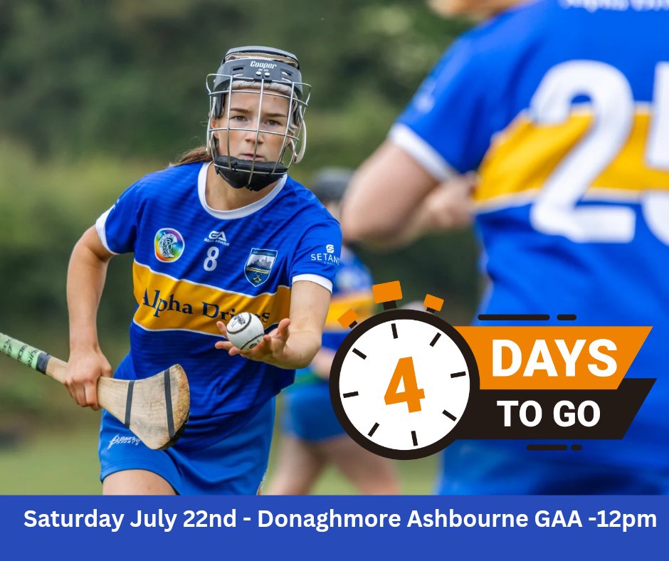 2001 was the last time Tipperary reached an All-Ireland Junior Final. Could that all change this Saturday?? Tipperary V Roscommon Tickets on sale now 🎟️ universe.com/events/glen-di… @Dimplex_Ireland #OurGameOurPassion