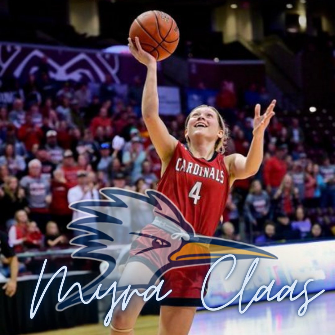 Roadrunner Nation! Please help us welcome 5'7" freshman guard Myra Claas from Tipton, MO!!