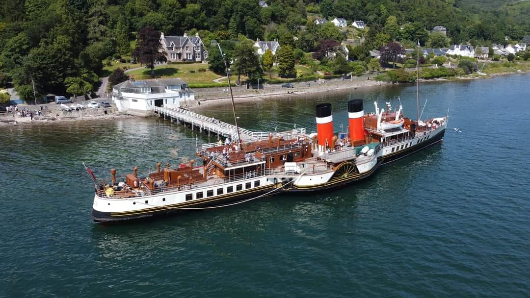 Paddle Steamer Waverley tweet media
