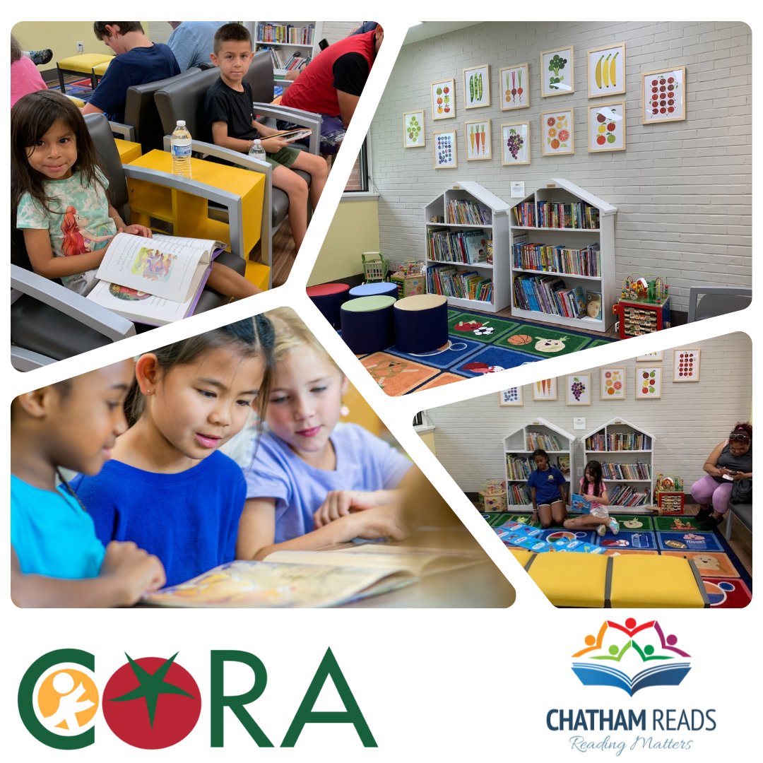 We are excited to announce our new partnership with <a href="/ChathamReads/">Chatham Reads</a>  This partnership provides free books to children. When families come through our pantry, they can take one book home for each child at each visit.
#ChathamNC  #Community #FoodInsecurity  #Booksforeverychild