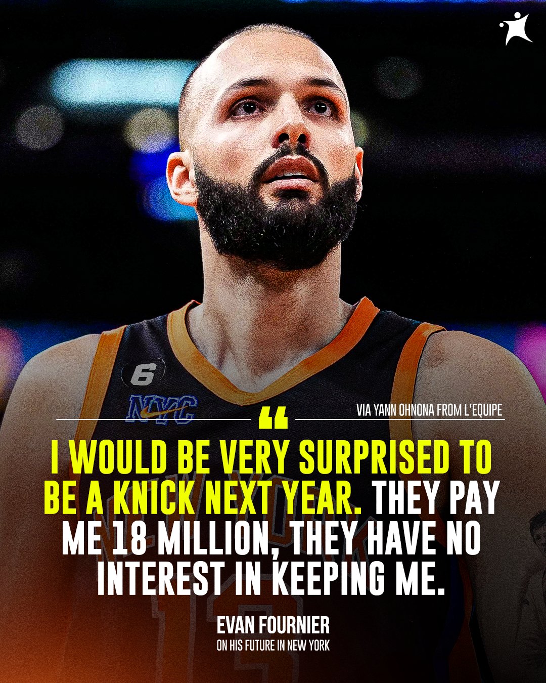 Evan Fournier's First Season and Future as a Knick