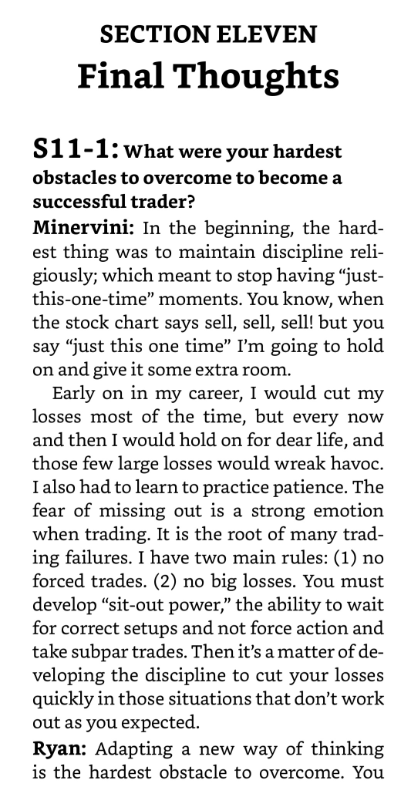 Anyone can be a great stock trader, if they truly want it, but few will... not for lack of potential or even talent, but lack of discipline.  Until you can be 100% disciplined and never again have a "just this one time" moment, you have zero chance of being a truly great trader