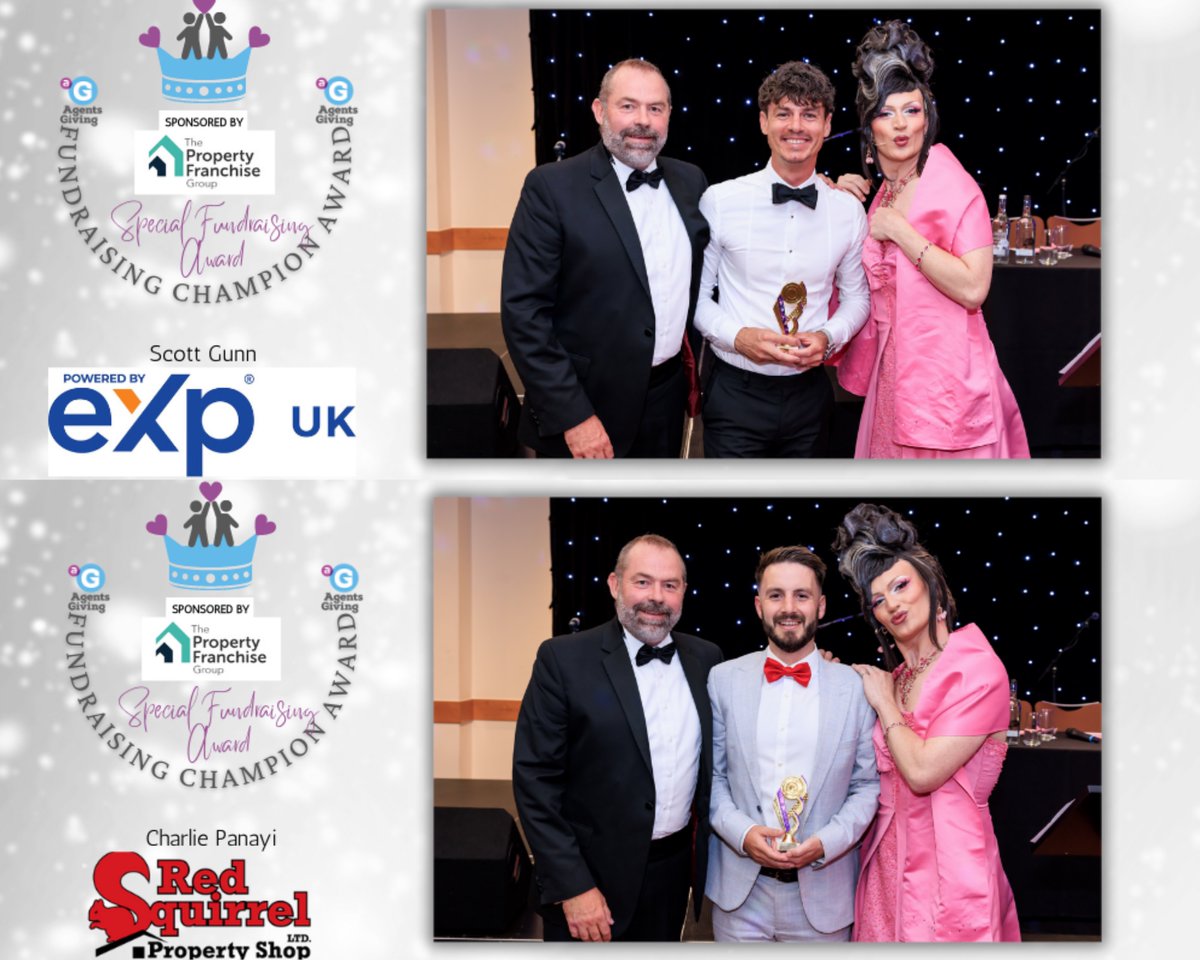 Agents Giving (@agents_giving) on Twitter photo #Congratulations Scott Gunn @eXp_UK & Charlie Panayi <a href="/RedSquirrelPS/">Red Squirrel</a> winning the <a href="/Agents_Giving/">Agents Giving</a> Fundraising Champion Special Fundraising Award 2023
Sponsored by <a href="/The_PF_Group/">The Property Franchise Group</a> . See all our winners here agentsgiving.org/events/fundrai⦠#Congratulations Scott Gunn @eXp_UK & Charlie Panayi <a href="/RedSquirrelPS/">Red Squirrel</a> winning the <a href="/Agents_Giving/">Agents Giving</a> Fundraising Champion Special Fundraising Award 2023
Sponsored by <a href="/The_PF_Group/">The Property Franchise Group</a> . See all our winners here agentsgiving.org/events/fundraiā¦