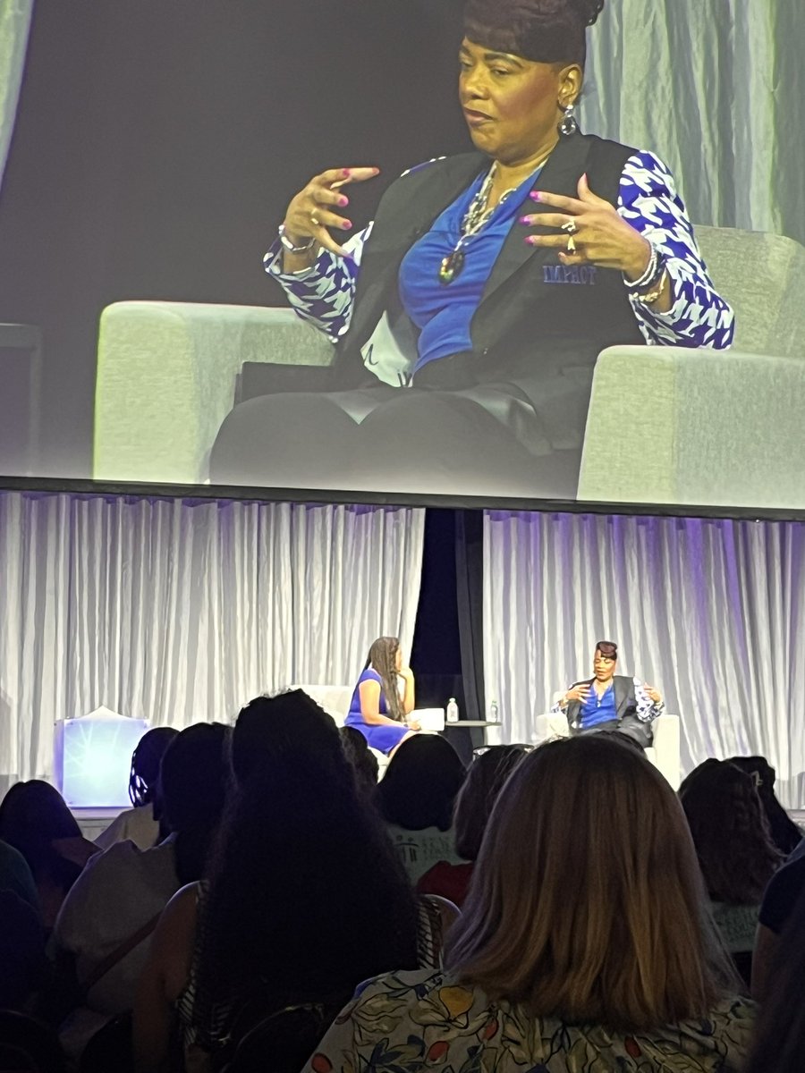 SweetLadyZulena's tweet image. “Give yourself permission to find balance!” ~@BerniceKing @ASCAtweets #asca23 #asca2023