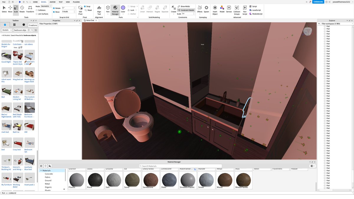 OpenBeta1v1RBLX's tweet photo. Master bedroom ✅✅✅ #RobloxDev #ROBLOX https://t.co/YlhSnOYp6B