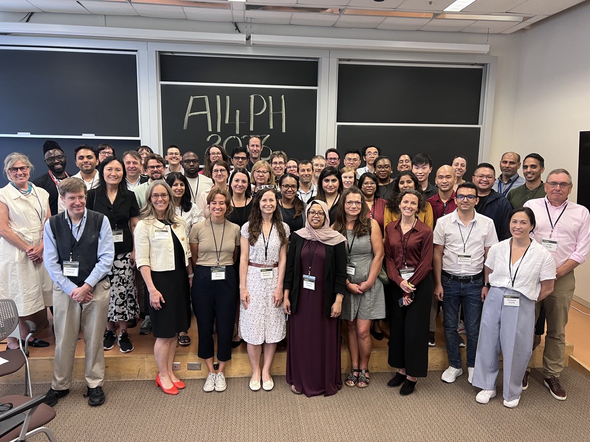🌠A brilliant kick-off to the 2023 <a href="/Ai4Ph/">AI4PH</a> Summer Institute! The Annual General Meeting wrapped up yesterday and a full slate of fascinating talks will run until the end of the week.

Learn more about the research taking place down the street from us: ai4ph-hrtp.ca