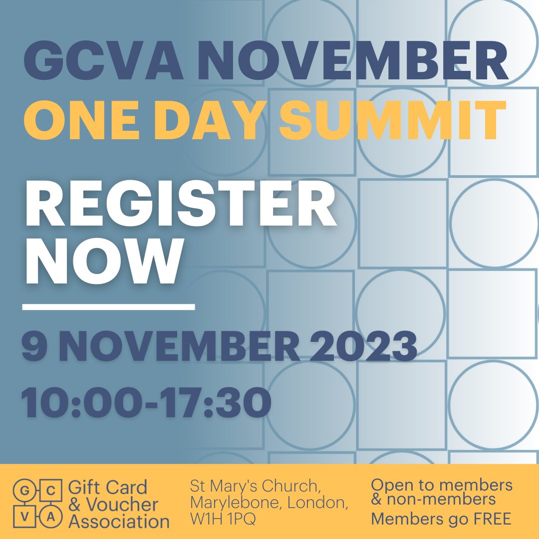 GCVA_'s tweet image. Registration for the NEW GCVA November One Day Summit is now LIVE!

Members go FREE. Non-members, book now for early bird discount.

eventbrite.co.uk/e/gcva-novembe… 

Email members@gcva.co.uk for exhibition and sponsorship opportunities. 

#GCVA #NovemberSummit #AGM #exhibition