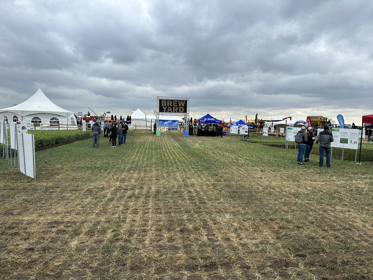 Day 1 of #AIM23. Come check out the <a href="/BASFAgSolutions/">BASF Agricultural Solutions Canada</a> booth and say hi! 
#InVigor #RevyPro