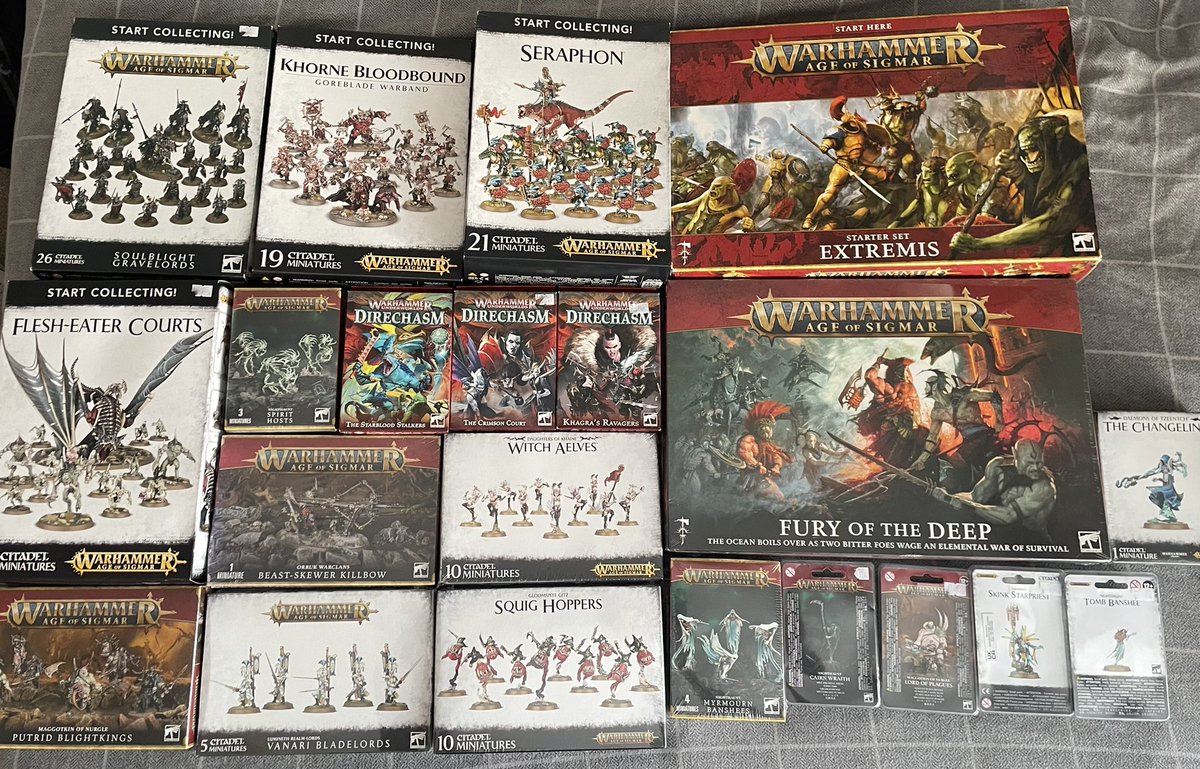 Little teaser of the beginning of the raffle that will be held at our event in March…. Plenty more to get added to it before then as well… 

What would minis would you like to see as part of the raffle….?! 

#thebrotherswar #march2024 #raffle