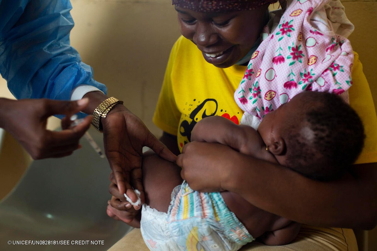Last year, 84% of children were reached with life-saving vaccines.

But to protect more lives, we can and must do better.

Join UNICEF in calling on world leaders to invest in immunization services and help #BuildBackImmunity.