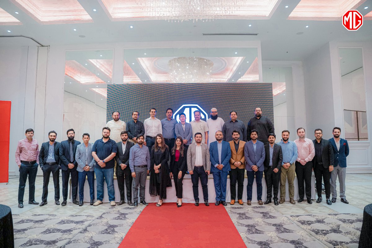 MGPakistan's tweet image. Gearing up the MG Champions with detailed product training and ending the day with a fierce bowling competition!

#MGPakistan #iloveMG #MGChampions