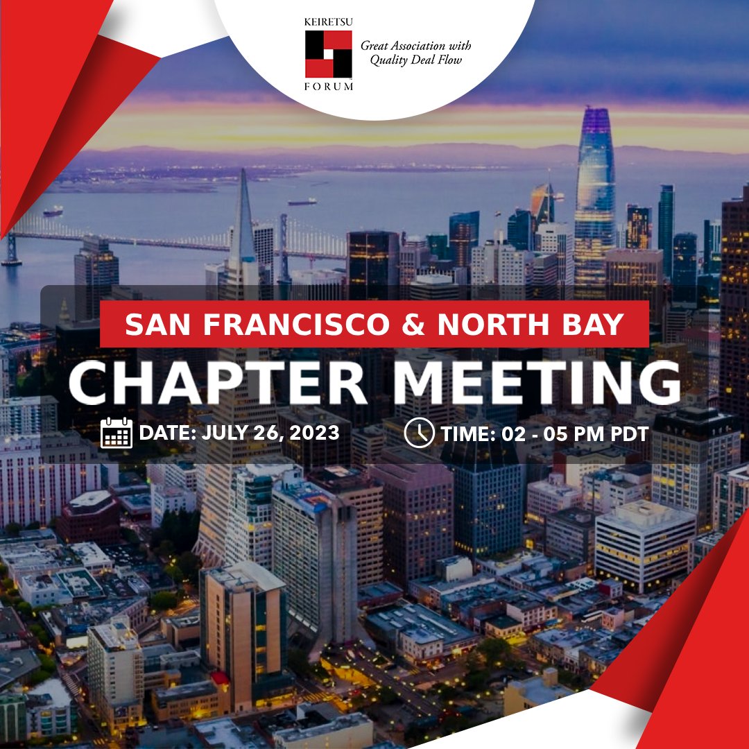 k4northwest's tweet image. Get ready for an exciting day of innovation and discovery at our upcoming #NorCal Roadshow! Join us as we showcase a diverse lineup of dynamic startups and ventures at our #SanFrancisco and #NorthBay Chapter Meeting. Register here: bit.ly/3PJPnSu

#Investments #DealFlow
