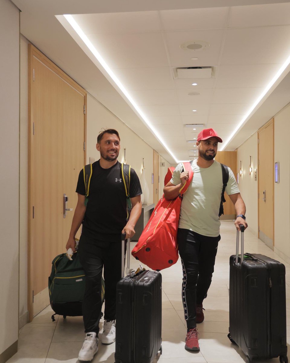 GT20Canada's tweet photo. #TouchdownToronto with another bunch of stars landing in the six for GT20 Canada Season 3 😍

#GT20Canada #GT20Season3 #GlobalT20 #CricketsNorth https://t.co/3Z5I1tGIlR