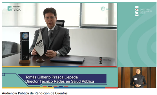 #INSRindeCuentas2022 "Como laboratorio nacional de referencia se realizaron 277 ensayos de laboratorio para la vigilancia por laboratorio y atención de 107 brotes. Se mantuvo la vigilancia genómica rutinaria para distintos eventos de interés y virus respiratorios". Tomás Prasca.