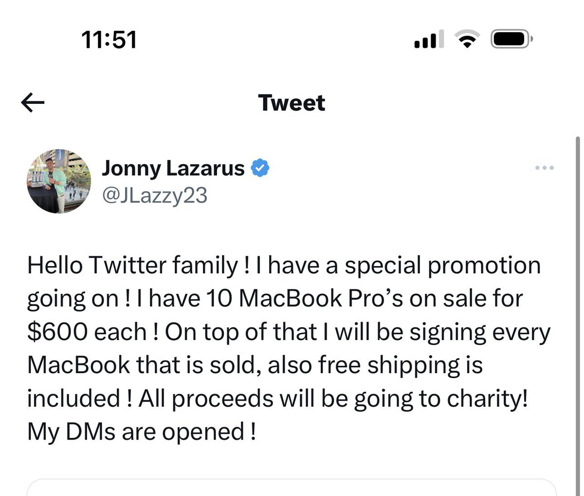 Hey <a href="/JLazzy23/">Jonny Lazarus</a> ; Unless you’re a standup comic, I’m not sure what’s so funny about mocking the fact that my <a href="/KevinWeekes/">Kevin Weekes</a> Twitter account has been hacked by some crooked clown.
You’re not a high school Freshman.
Be better 🤬. Thank you kindly. <a href="/NYRangers/">New York Rangers</a> <a href="/espn/">ESPN</a> <a href="/NHL/">NHL</a> #HockeyTwitter
