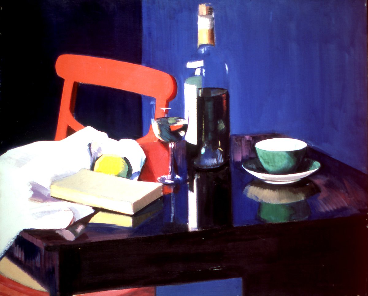 hunterian's tweet photo. 'Still Life with Rosechatel', 1924, by Scottish Colourist Francis Campbell Boileau Cadell. #HAGReframed
#HAGHighlight #Hunterian #Rehang #Reframed https://t.co/KPoZfAAapn