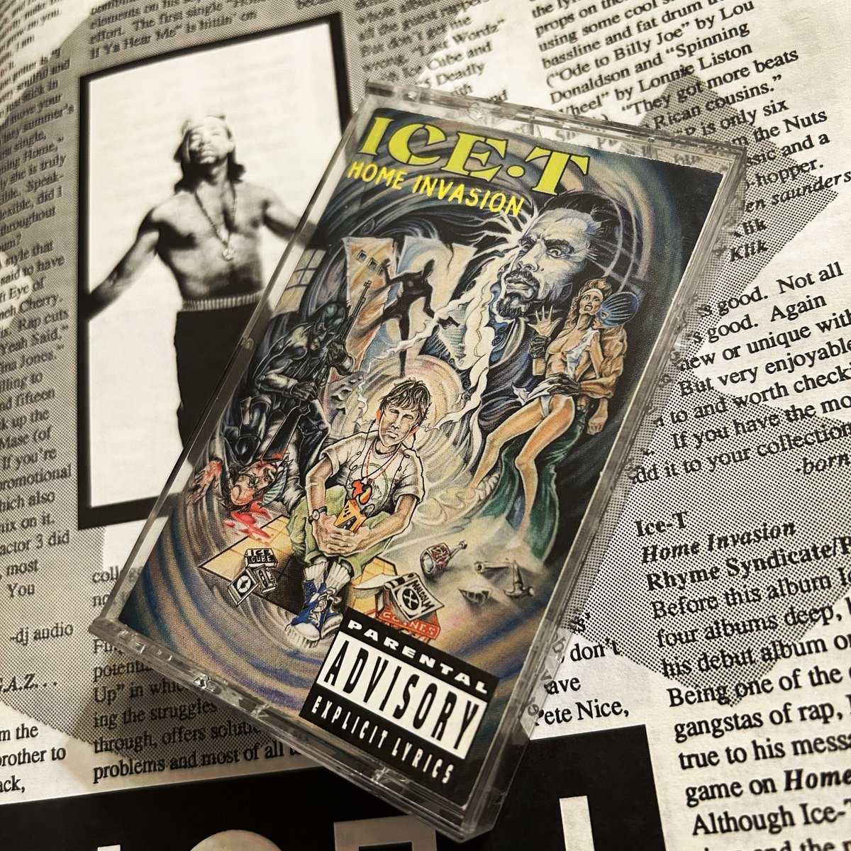 Ice T Home Invasion review in The Flavor @FINALLEVEL @Djevile1anonly @AfrikaIslam @hengeegarcia @donalddbronx @Grip_sta 
#rhyme #syndicate #priority #records #true #message #homeinvasion #classic #hiphop #theflavor #magazine #review #icet #hiphopgods