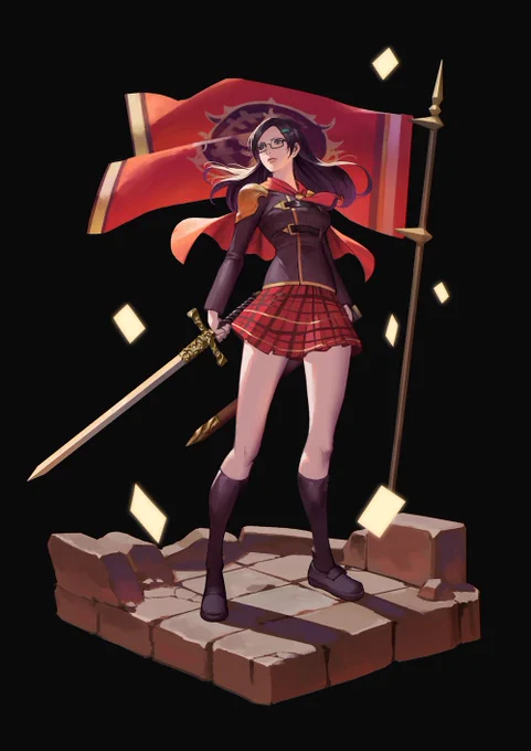 Queen - FF type Zero.Thanks for the Commission #FinalFantasy 