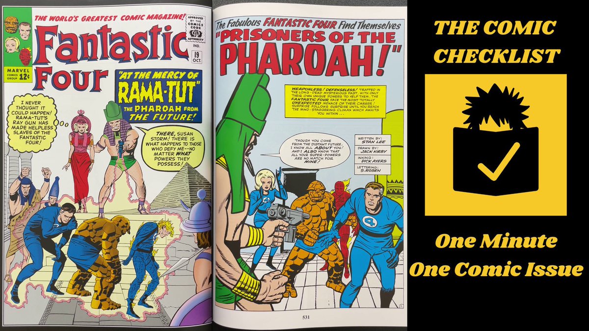 TheComicCL's tweet photo. The Fantastic Four #19 - Oct. 1963

Prisoners of the Pharoah!

https://t.co/bqeNGaF8vs

#thefantasticfour #f4 #marvel #comics #comicbooks #thecomicchecklist #marvelcomics #shorts https://t.co/0IL4a7leC3
