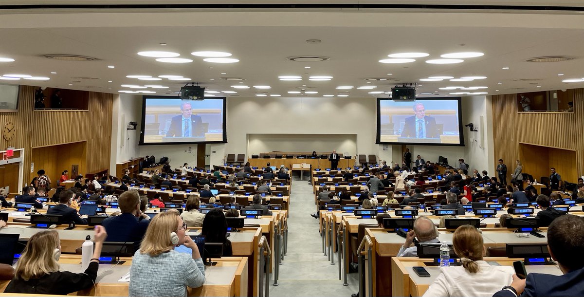 Too many lives have been lost, families torn apart, and communities across Ukraine shattered.

Is this what it means “to uphold” the UN Charter?

This war must be ended.

And everybody should recommit to the values and principles of the UN Charter.

I urge Member States to