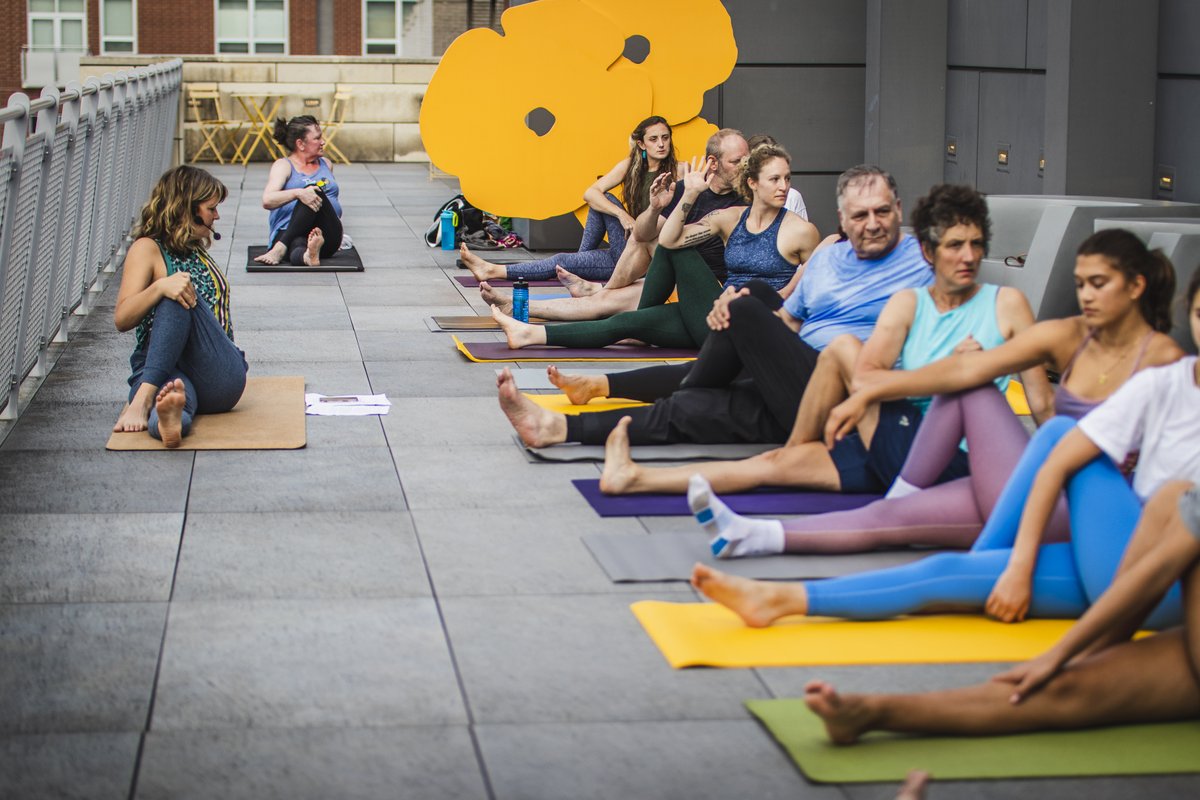 Don’t miss the last rooftop yoga of the season this Saturday! ⁣
⁣
Sign up today and join us this Saturday from 9:30–10:30am for a Creative Flow session led by #WestAshevilleYoga. ⁣⁣

All levels are welcome. Secure your Saturday morning spot >>> bit.ly/3pnOHY8