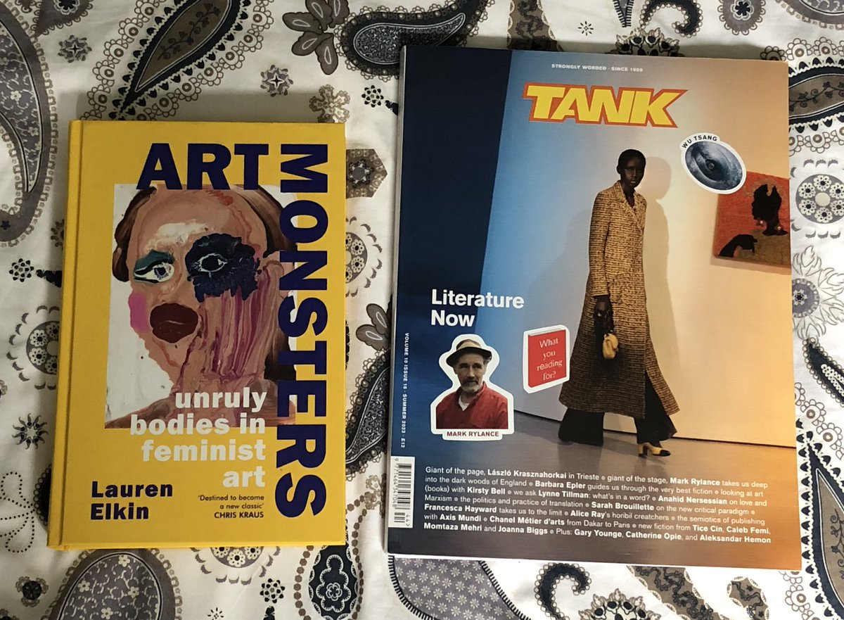 Art Monsters by @LaurenElkin has arrived along with the book issue of @tankmagazine! Cheers Mr Postman.