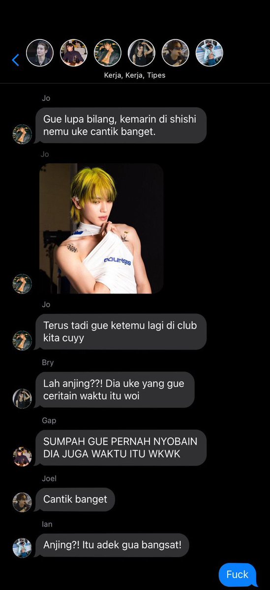 Laujyn17's tweet photo. (in)attention

Bagaimana jadinya jika program Pertukaran Mahasiswa, justru dijadikan moment untuk mencari kebebasan se-liar mungkin? 

~A Jaeyong AU https://t.co/OyozvXXNbb