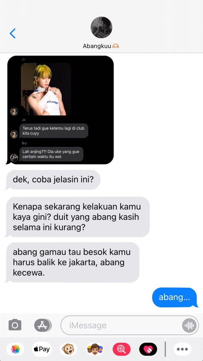 Laujyn17's tweet photo. (in)attention

Bagaimana jadinya jika program Pertukaran Mahasiswa, justru dijadikan moment untuk mencari kebebasan se-liar mungkin? 

~A Jaeyong AU https://t.co/OyozvXXNbb