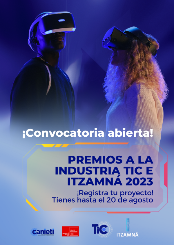 Canietisonora's tweet photo. 📢CONVOCATORIA ABIERTA  ¡Es tu momento de brillar en los #PremiosIndustriaTICeItzamná2023! Conoce las categorías y requisitos para participar en esta nueva edición que reconoce el uso de la tecnología  Regístrate ahora y muestra tu talento al mundo 📷 💪

https://t.co/OU5pdbeDXU https://t.co/gHQZeZLuhT