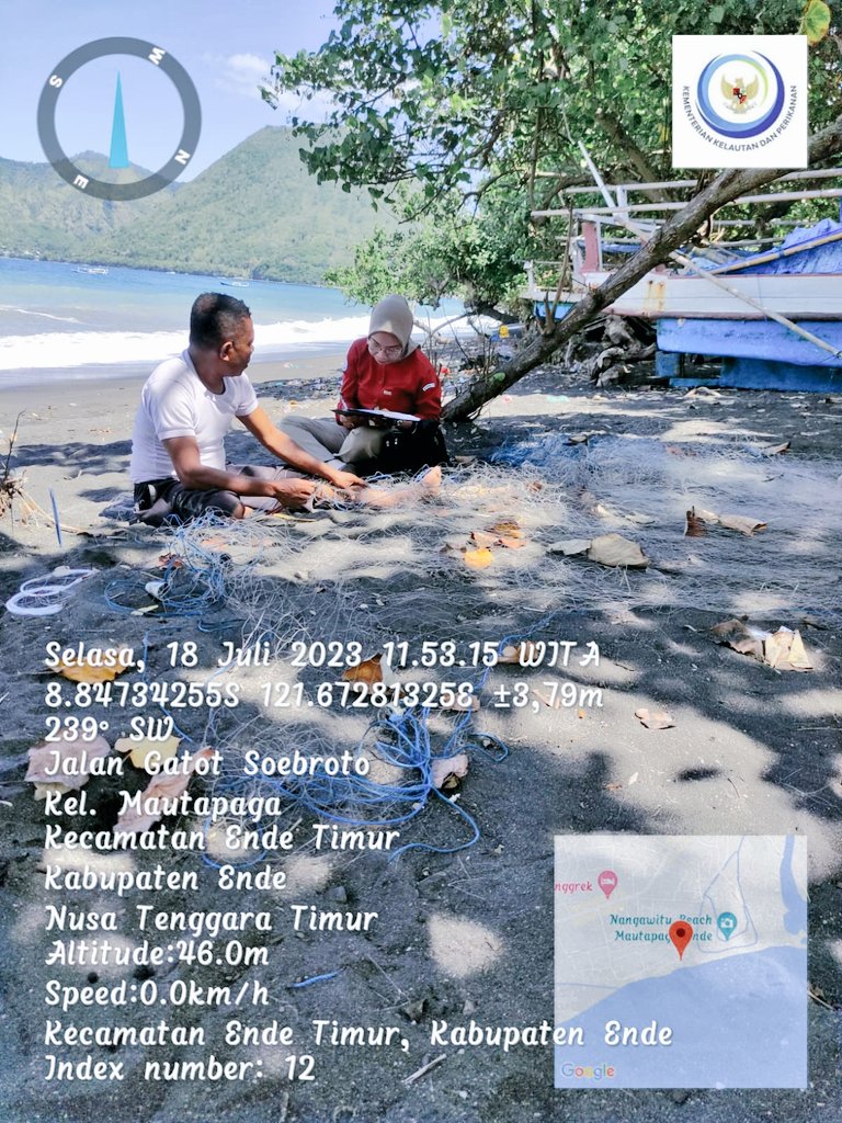 riatnichen's tweet photo. Selasa(18/07/2023) Riatni A.H. Husen, S.Pi Luhkan Kab.Ende melakukan kegiatan pendampingan kelompok KUB Ikan Pari di Kel.Mautapaga, Kec. Ende Timur
#GiatLuhkanSatminkalGONDOL 
#Ende
@bppsdm_kp
@puslatluhkp 
@bppsdm_gondol 
@lapregiwati https://t.co/LF8FwjiO1a