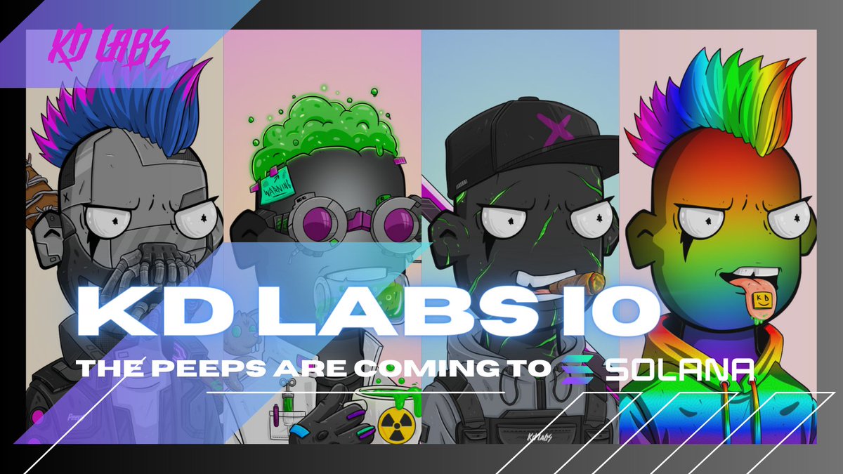 The Peeps are coming to the solana blockchain we are so excited for what is to come.
