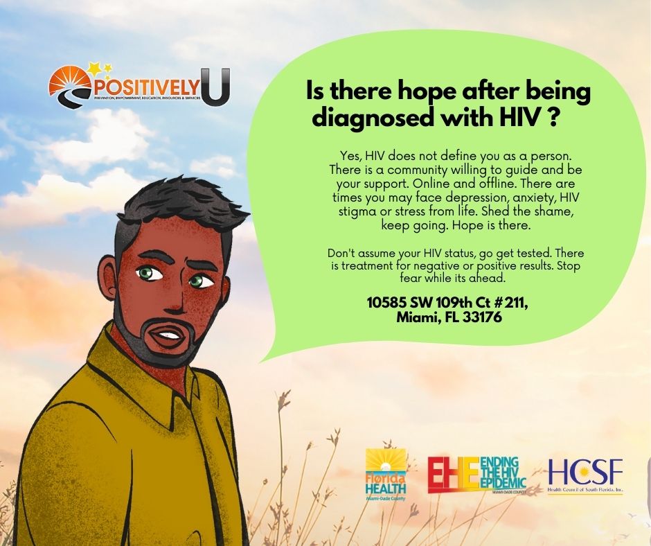 PositivelyUinc's tweet photo. You don't have to go through this alone. We provide the support and programming you need to take control of your health. Our team of passionate and committed individuals are here to help. Contact us today and start a journey of hope and sufficiency. 
#floridanonprofit https://t.co/9hUqZtWIPf
