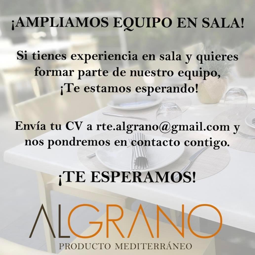 rte_algrano's tweet photo. 👨🏻‍🍳👩🏻‍🍳 ¡AMPLIAMOS EL EQUIPO EN COCINA Y SALA! | tenemos cosas muy chulas en mente, pero para poder afrontarlas necesitamos crecer un poco, es por ello que hemos decidido dar un paso más y ampliar la familia. 

Solo tienes que mandarnos tu currículum y contactaremos contigo. https://t.co/Aov0AAqzer