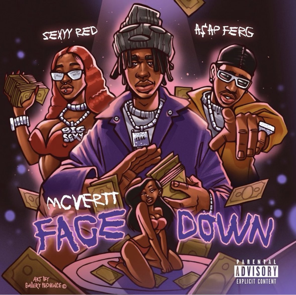 MCVERTT, Sexyy Red, A$AP Ferg releases new song ‘Face Down’.

It will be dropping Friday, July 21st.