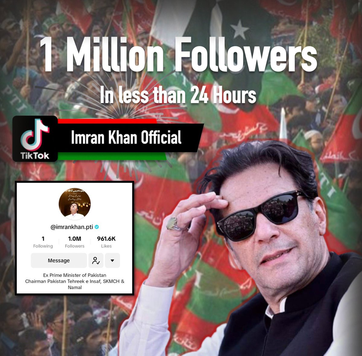 This is the era of Imran Khan!
#ووٹ_صرف_خان_کا