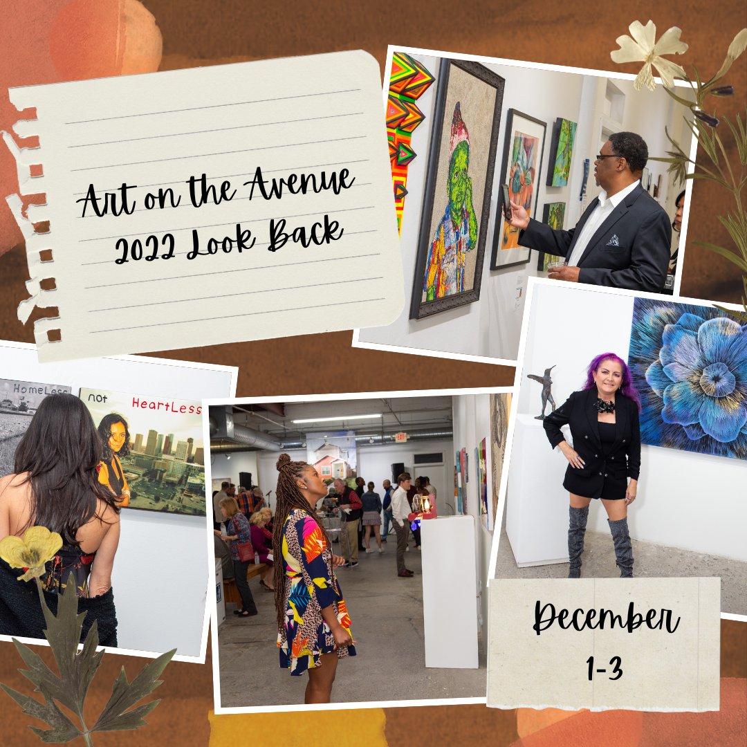 A look back at last year’s event! From December 1-3, more than $100,000 worth of art was sold. What a great way to celebrate the 25th anniversary of Art on the Avenue! To learn more, visit avenuecdc.org/art.