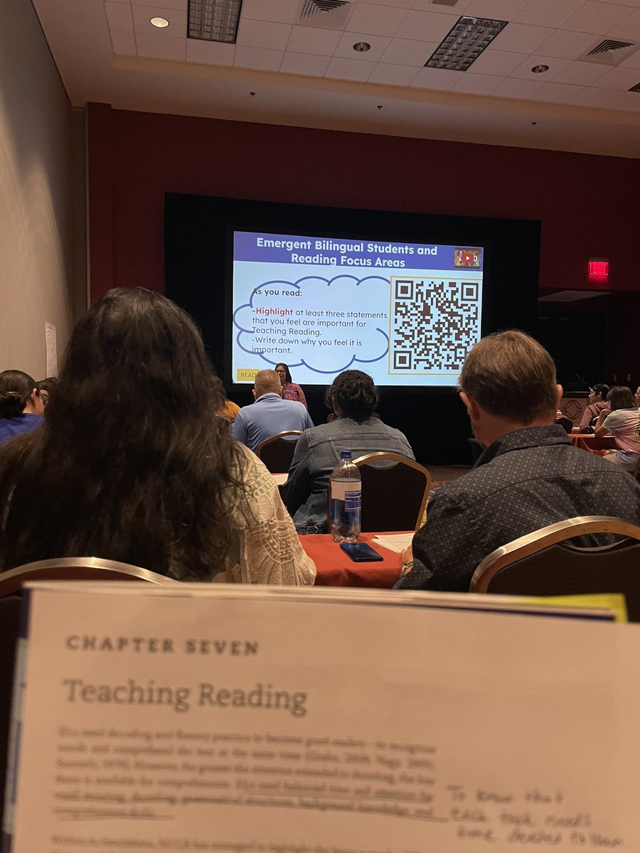 eroyervides's tweet photo. We know that teaching reading starts with fostering a LOVE for reading! @DrAylinMartinez @fernandoESL #t3symp23 https://t.co/3Bnt0nPrOD