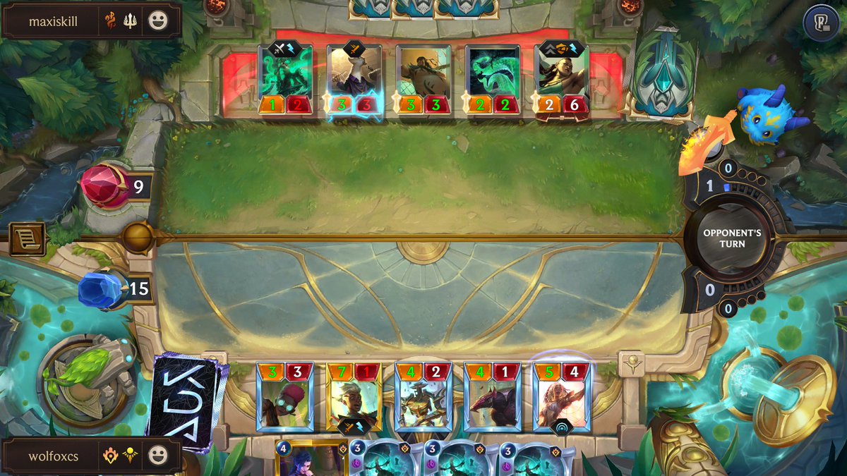wolfoxcs's tweet image. I just realized that I have 3 chronobreak on turn5. Hmmm, pretty balanced I think.
