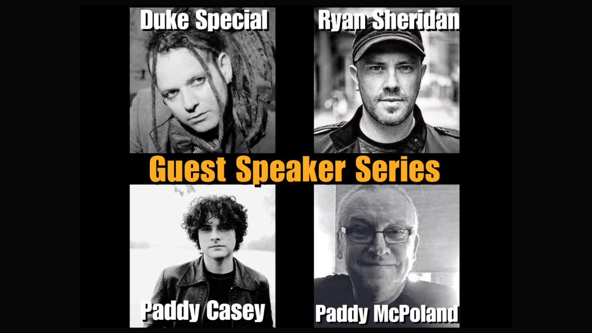 IIMusicSong's tweet photo. 24-28 July we are holding a series of evening Talks open to everyone! Attend a Talk with some of Ireland’s biggest artists &amp; managers including @PaddyCasey @ryansheridan @DukeSpecial &amp; Paddy McPoland (tour manager for Snopp Dogg). Limited tixs remaining https://t.co/jXr21HCehf https://t.co/EWmOUfCsfN