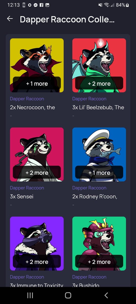 #Enjin Dapper Raccoon Collection 
🦝🦝🦝🦝GIVEAWAY🦝🦝🦝🦝🦝
Your chance to WIN the complete collection!
1.)❤️+Retweet
2.)Follow <a href="/ScottieTash/">Scottie.ENJ 🟩</a> <a href="/enjin/">Enjin</a>
3.)Post #Enjin Jumpnet address
4.) Have a great day!
24hrs we will Twitter picker a winner for all 6 🦝s.
#Enjin is KING 👑