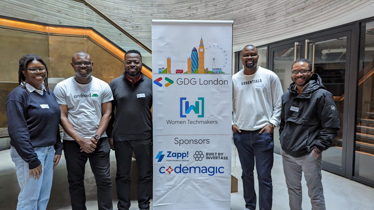 Google I/O Extended 2023 - London! @gdg_london I/O event 🦋 was epic 🙂

Met some black people in the data world 🎉 and had a chat with @SadeeqAkintola about the intersection of data & marketing ✨

 #GoogleIO #GDGLondon