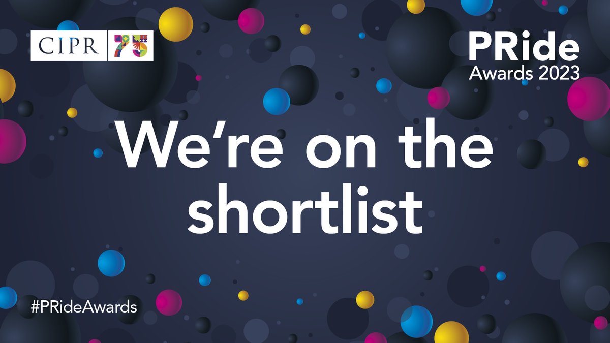 SoundBitePRUK's tweet photo. We've been shortlisted for Small PR Consultancy of the Year at @CIPR_Global @CIPR_Scotland PRide Awards 🎉🥂 

We can't wait to see everyone at the ceremony in November! #PRideSC https://t.co/E7N054nowW