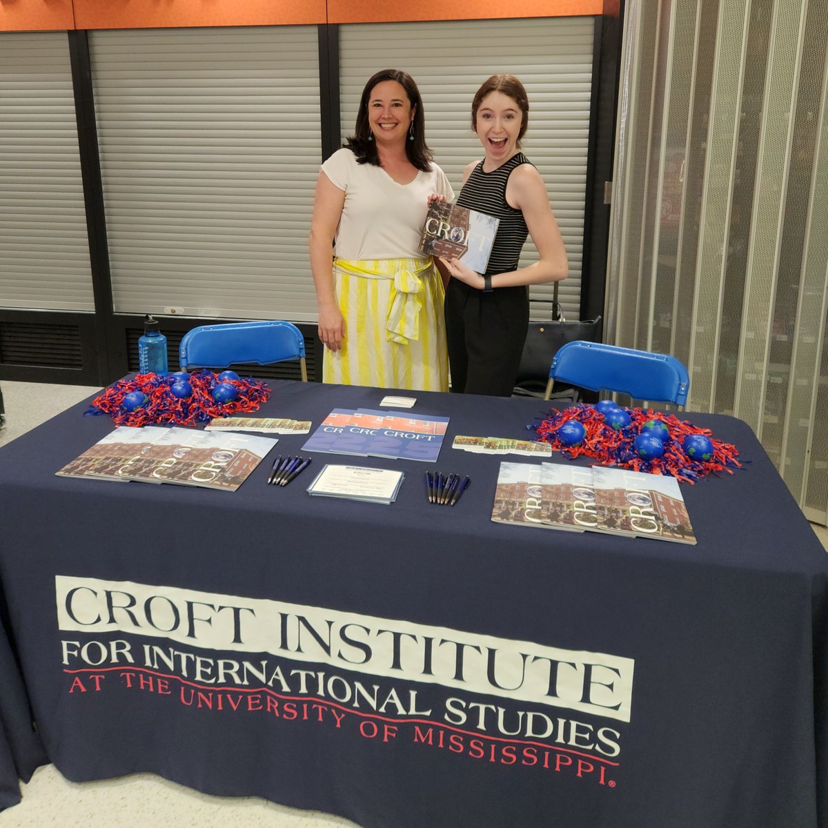 Today we're talking with some awesome students at the MOST Conference (Mississippi Outreach to Scholastic Talent)! If you want to learn more about Croft, stop by the Student Union!