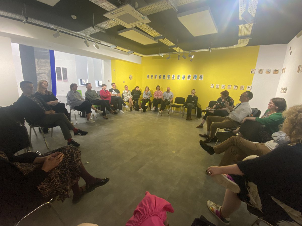 SHED_uk's tweet photo. Such brilliant conversations, we laughed, we shared, we found ways to connect and develop partnerships. Thank you to all the brilliant speakers and contributors - feeling very proud of everyone and full of hope @DerbyUni @derbyunipress #civiclab https://t.co/hbEYgK63eb