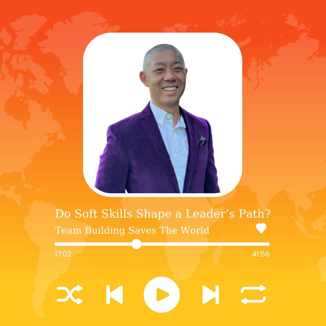 Prepare to be inspired with this weeks guest Scott Asai, a renowned expert in transforming managers into extraordinary leaders, as we delve into the significant role #softskills play in shaping a leader's path to success 🎙️ bit.ly/3Oh7UV8

#TeamBuildingTuesdays