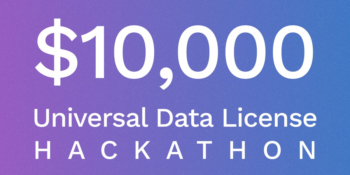 onlyarweave's tweet photo. The Universal Data License is a game-changer for artists and creators.

Now, let's empower you to create with it.

$10,000 in bounties dedicated to the Universal Data License (plus a lot more!). This is going to be fun.

Sign up here, artists welcome: https://t.co/NB6Q08a16k. https://t.co/vRtIp3sbjb