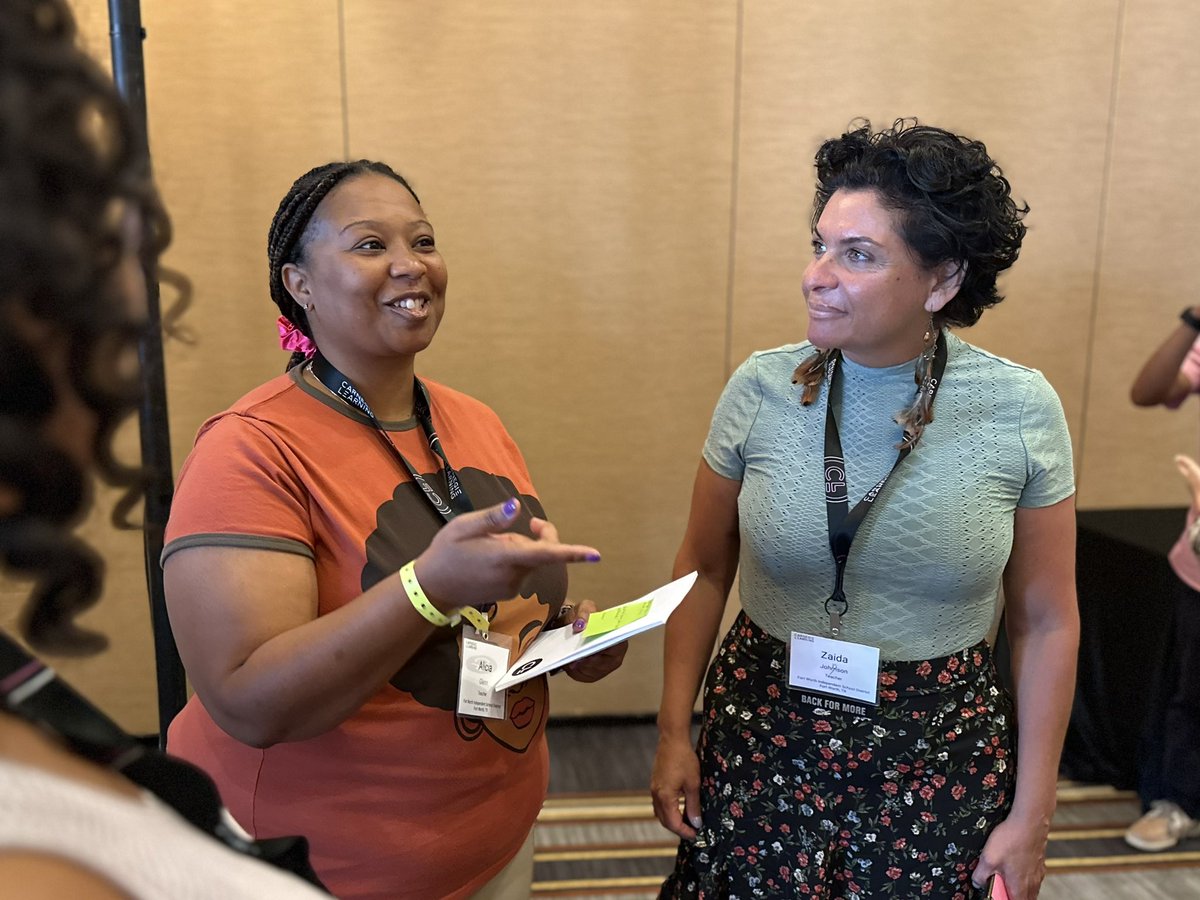 carnegielearn's tweet image. Nothing but network baby! 🏀🗑️ Starting day 2 of #LitForAll #TNI2023 with a massive networking session because we’re all in this together.