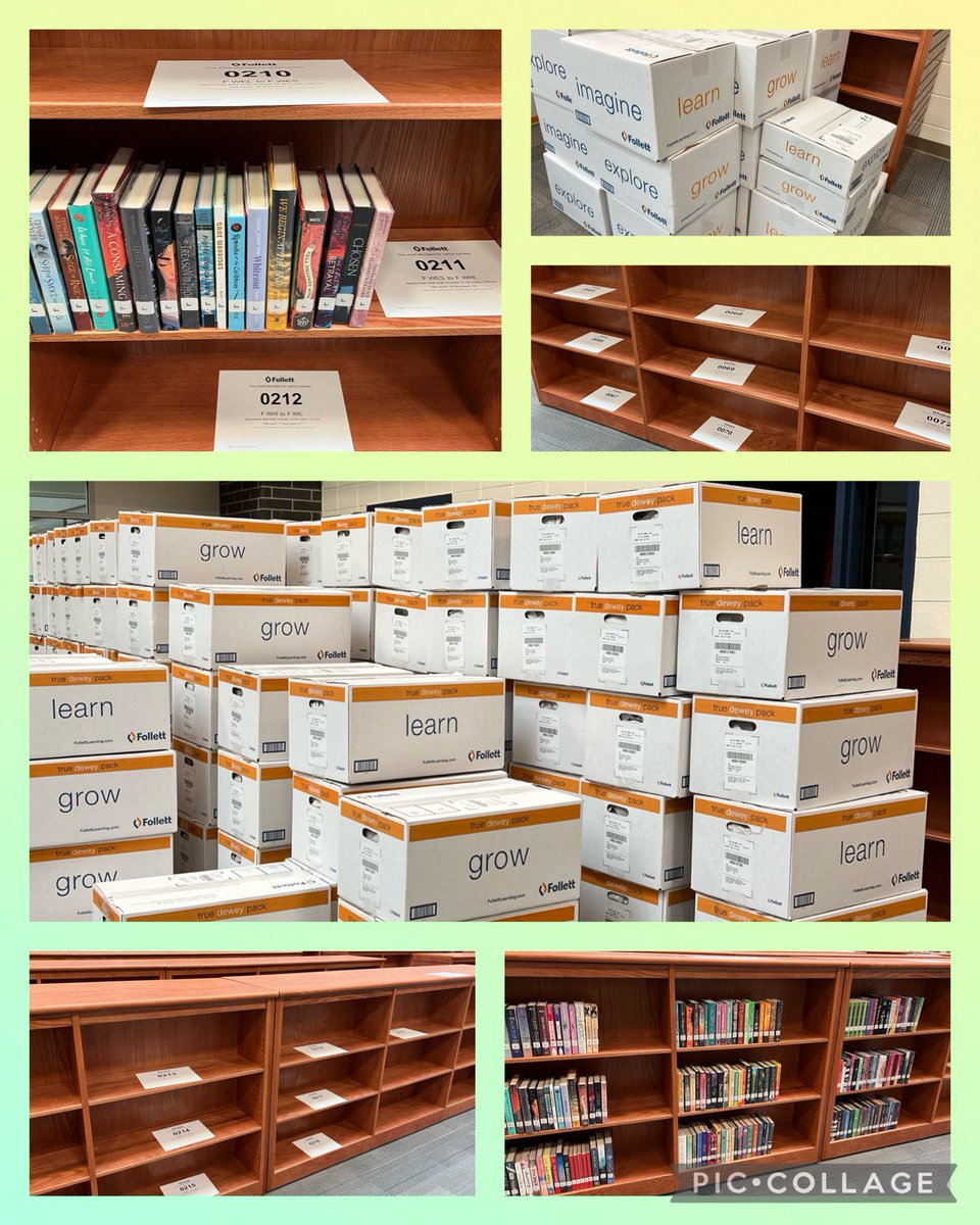 HCPSS Library Media (@hcpsslibmed) on Twitter photo It’s delivery day in the library! Still making progress but it’s starting to look like a library. <a href="/PrincipalWaz/">Josh Wasilewski</a> It’s delivery day in the library! Still making progress but it’s starting to look like a library. <a href="/PrincipalWaz/">Josh Wasilewski</a>
