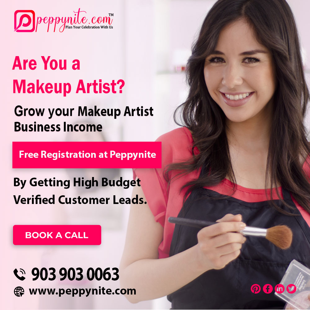 peppynite's tweet photo. Want to Boost your Makeup Artist Business Income by 10 Times? Worry not! Register your business at https://t.co/pAt47loH4g and get High-Budget Verified Leads. 
.
For more details  Call on 9039030063 
Or visit us at https://t.co/XSCv7WDAdC 
.
#makeupartist #makeuptrends https://t.co/k5Vqw6zEdu